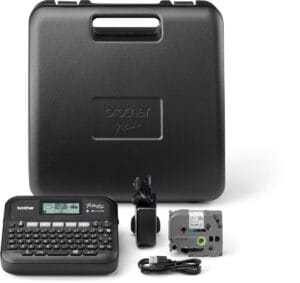 Brother beletteringsysteem PT-D460BTVP - max 18 mm tape, USB en Bluetooth — productfoto 2