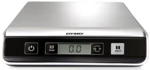 Dymo postweegschaal M10, weegt tot 10 kg, gewichtsinterval van 2 gram — brieven- en pakketwegers
