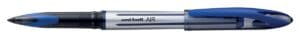 Uni-ball Air liquid ink roller in blauw met fijne punt van 0,7 mm