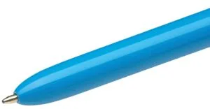 Bic 4 Colours Original 4-kleurenbalpen - 0,32 mm, klassieke inktkleuren, lichaam blauw — productfoto 2