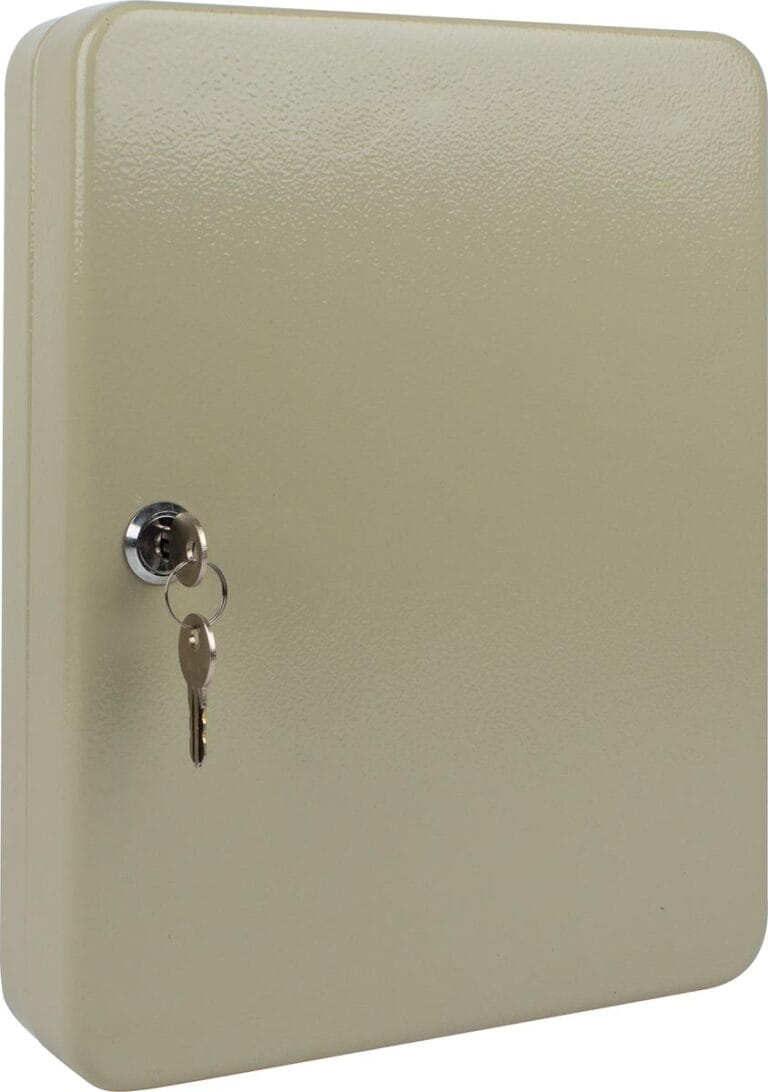 QCONNECT sleutelkast voor 54 sleutelhangers grijs Portaal Check