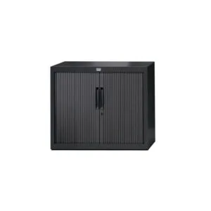 Roldeurkast Claudius Plus 72,8x80x45cm Zwart