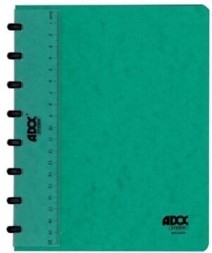 Adoc Classic schrift A5 - 144 bladzijden, commercieel geruit, geassorteerde kleuren — productfoto 2