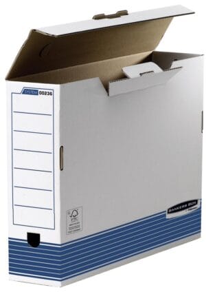 Bankers Box archiefdoos voor A3 - 43 × 31,5 cm, blauw, 1 stuk — productfoto 2