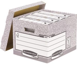 Fellowes Bankers Box archiefdoos A4 - grijs, 33,3 × 28,5 × 39 cm — productfoto 2