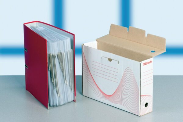Esselte archiefdoos Boxy rug van 8 cm - Afbeelding 2