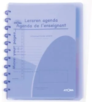 Atoma Lerarenagenda A4 - 175 bladzijden, transparante PP-kaft — productfoto 2
