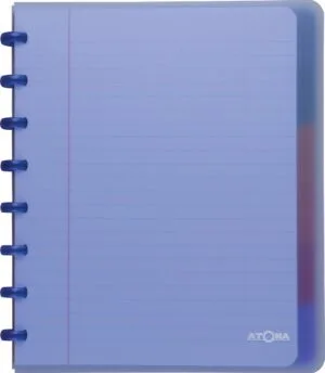 Atoma Trendy schrift A5+ - gelijnd, 120 bladzijden, 6 tabbladen — productfoto 2