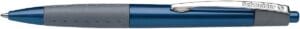 Schneider Loox balpen met blauwe inkt, medium punt en metalen clip