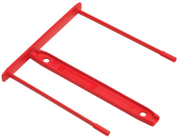 Bankers Box archiefbinder, rood, doos van 100 stuks - Afbeelding 2