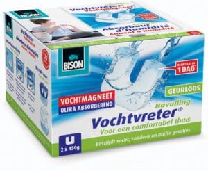 Bison navulling voor ontvochtiger Ambiance - doos van 2 tabs van 450 g ā productfoto 2
