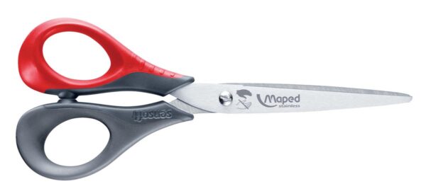 Maped schaar Sensoft 16 cm, voor linkshandigen, met scherpe punt