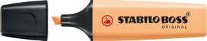 STABILO BOSS ORIGINAL Pastel markeerstift - pale orange (lichtoranje) — productfoto 2
