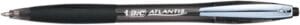 Bic Atlantis Soft balpen 1 mm - zwart, medium punt — productfoto 2