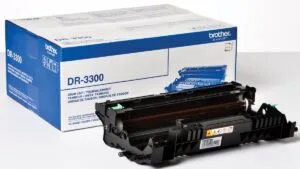 Originele Brother DR-3300 drum in zwart voor laserprinters
