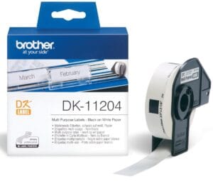 Brother etiketten voor QL, ft 17 x 54 mm, pak van 400 etiketten — tapes en etiketten