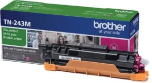 Brother TN243M tonercartridge in magenta met verpakking