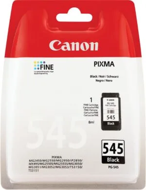 Canon inktcartridge PG-545, 180 pagina's, OEM 8287B001, zwart