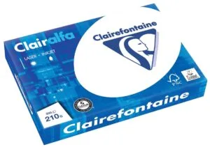 Clairefontaine Clairalfa presentatiepapier A3, 210 g, pak van 250 vel — presenteren