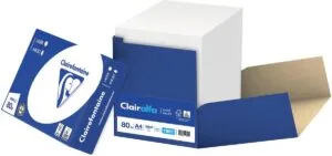 Doos Clairefontaine Clairalfa printpapier A4 van 80 g/m² met 2500 vel