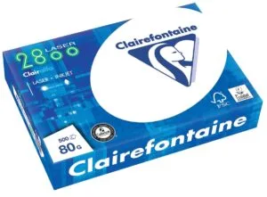 Clairefontaine Clairalfa printpapier ft A4, 80 g, pak van 500 vel — presenteren