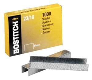 Doos Bostitch nietjes 23-10-1M van 10 mm, verzinkt, 1.000 stuks