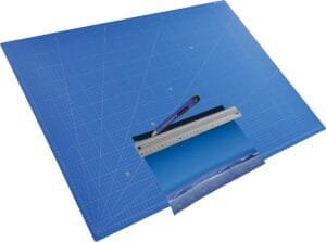 Desq Professionele snijmat - 5-laags, blauw, 60 × 90 cm — productfoto 2