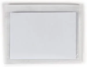 Q-Connect Dokulops paklijstenvelop C6 - 165 × 122 mm, doos van 1000 stuks — productfoto 2