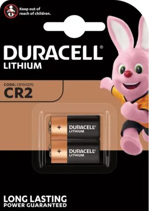 Duracell Ultra Lithium CR2, blister van 2 stuks — niet-oplaadbare batterijen