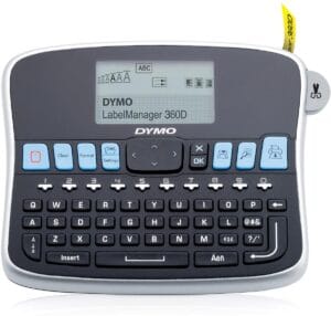 Dymo LabelManager 360D beletteringsysteem met qwerty-toetsenbord en display