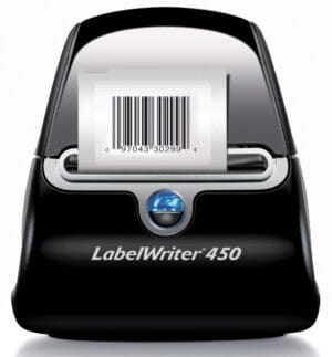 Dymo LabelWriter etiketten 57 × 32 mm - verwijderbaar, wit, doos van 6 × 1000 stuks — productfoto 2