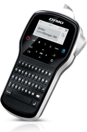 Dymo LabelManager 280 beletteringsysteem - qwerty-toetsenbord, tot 12 mm tape ā productfoto 2