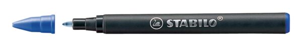 STABILO EASYoriginal rollervulling, medium, 0,5mm, doosje van 3 stuks, blauw