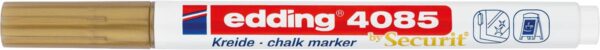 Edding Krijtmarker e-4085, ronde punt van 1 - 2 mm, goud