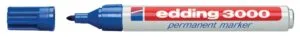 Edding permanent marker 3000 blauw
