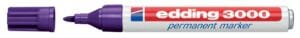 Edding permanent marker 3000 violet — permanent markers