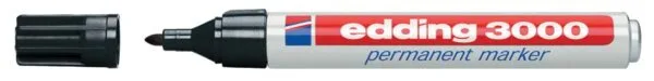 Edding permanent marker 3000 zwart