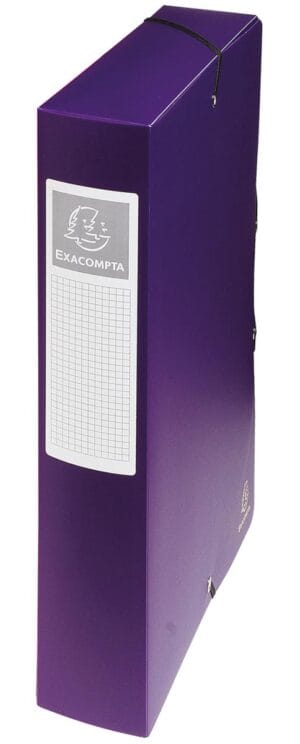 Exacompta elastobox A4 - rug 6 cm, geassorteerde kleuren — productfoto 2