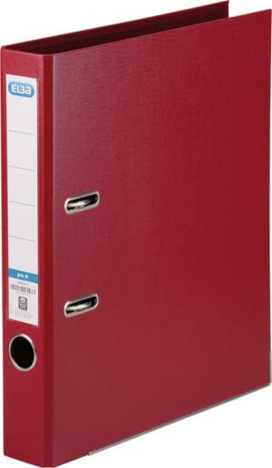 Bordeaux Elba Smart Pro+ ordner A4 met rug van 5 cm en hefboommechanisme