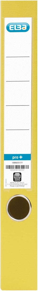 Elba ordner Smart Pro+ A4 - gele PP-folie, rug 5 cm — productfoto 2