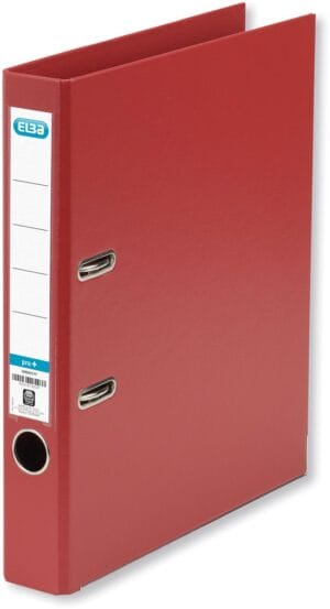 Elba ordner Smart Pro+, rood, rug van 5 cm — ordners uit kunststof