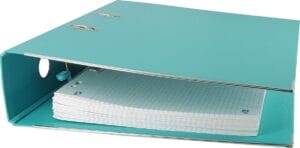 Elba ordner Smart Pro+, turkoois, rug van 8 cm — detail 2