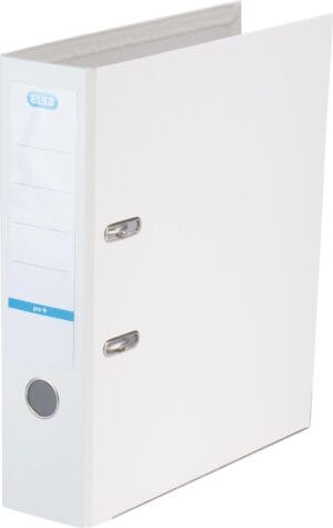 Witte Elba Smart Pro+ ordner A4 met rug van 8 cm en hefboommechanisme