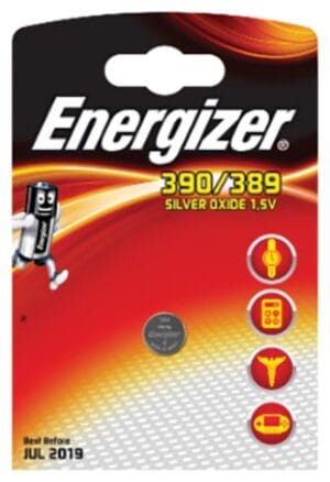 Energizer knoopcel 390/389 van 1,5 volt op blister