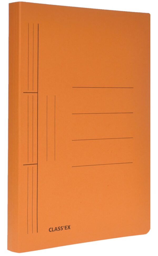 Class'ex hechtmap, ft 25 x 32 cm (voor ft A4), oranje