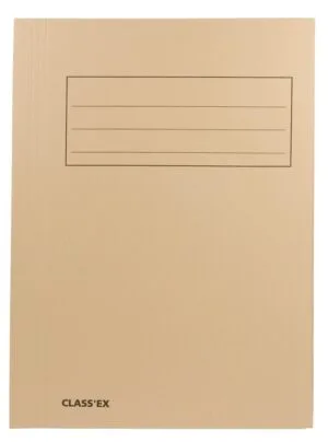 Class'ex dossiermap, 3 kleppen ft 23,7 x 32 cm (voor ft A4), gems