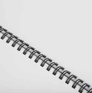 Fellowes draadruggen 12 mm zwart - 34 ringen, doos van 100 stuks — productfoto 2