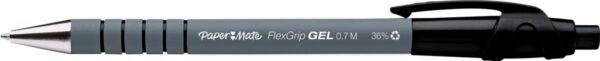 Paper Mate balpen Flexgrip Gel, doos van 12 stuks, zwart - Afbeelding 2
