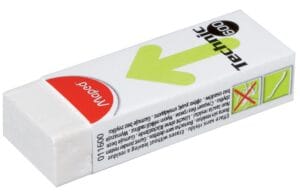 Maped gum Technic 600 - wit, doos van 20 stuks — productfoto 2