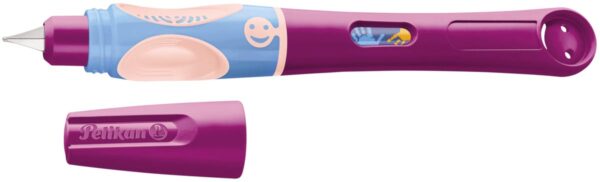 Pekikan Griffix vulpen, op blister, voor rechtshandigen, paars - blauw